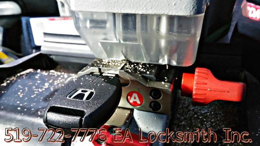 Honda Laser Key Cut