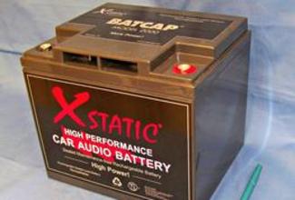 Model X2000 car audio battery lithium