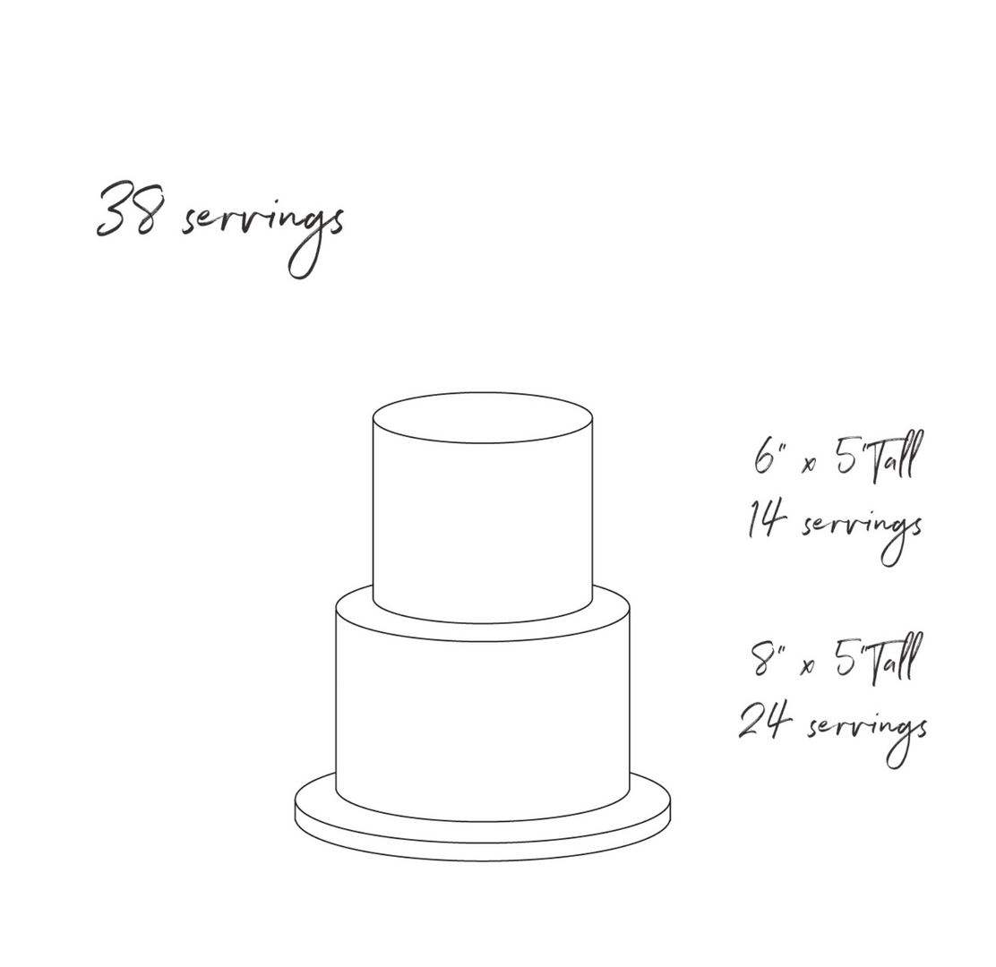 blank cake sketch template