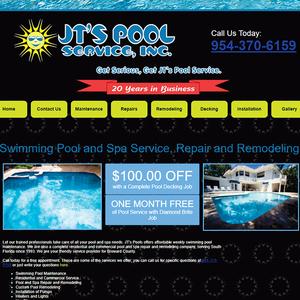 JT's Pool Website