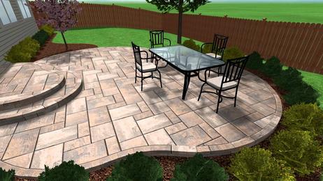 CONCRETE PATIO INSTALLATION SERVICE