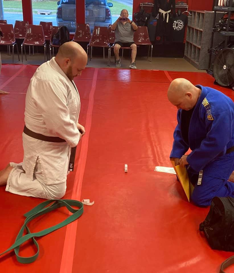 BROWN BELT GIVEAWAY AND WEARING THE BELT BLOG —