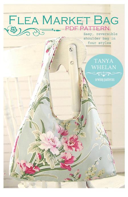 Monterey Market Bag Downloadable PDF Sewing Pattern, Tanya Whelan Designs