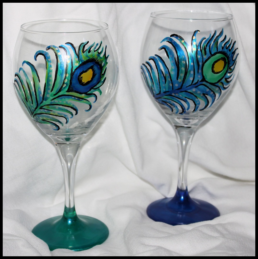 Wine Glass Painting, Painting For Adults