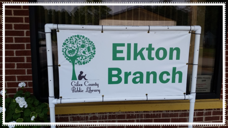 Elkton Branch Sign