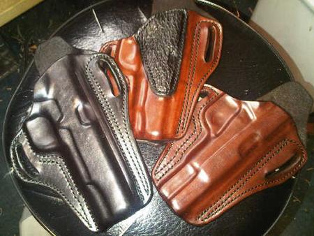 Leather Pancake Gun Holsters for Sale