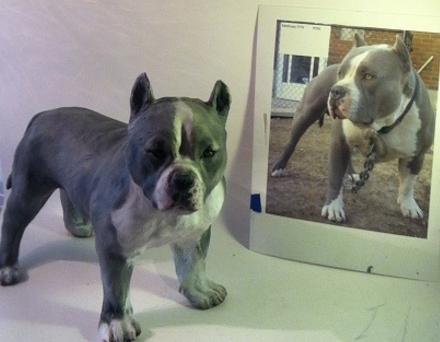 Bulldogs Bullies and Pitbulls Custom Pet Sculptures