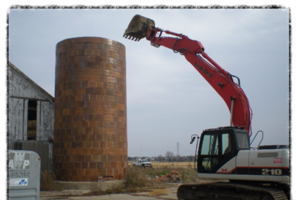 concrete stave silo