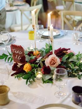 large, wild wedding bouquet