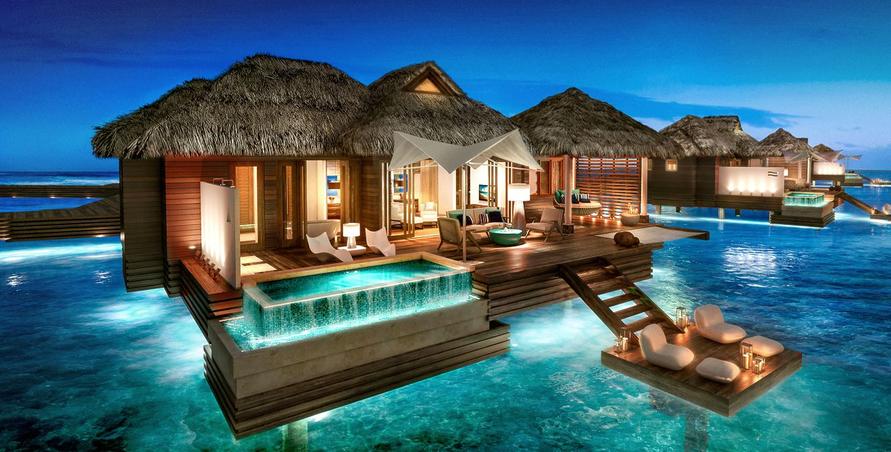 Sandals Royal Caribbean Over Water Bungalow