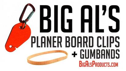 Big Al's Planer Board Release Logo