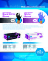 MedPride Powder Free Medical Examination ​Vinyl Nitrile Gloves Combined