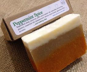 Peppermint Spice Soap