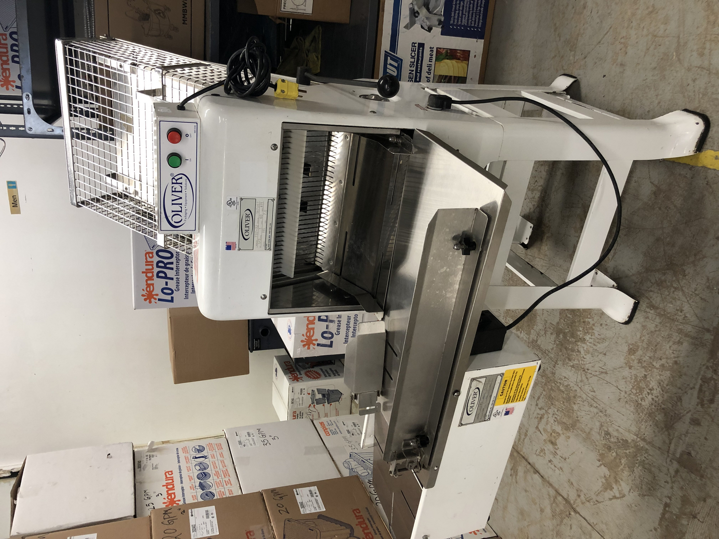 Oliver Gravity Feed Model 797 Bread Slicer 