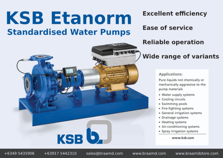 KSB KSB Distributor Philippines Etanorm Etaline