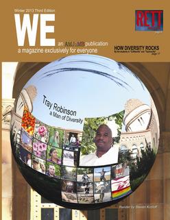 We Magazine Tray Robinson
