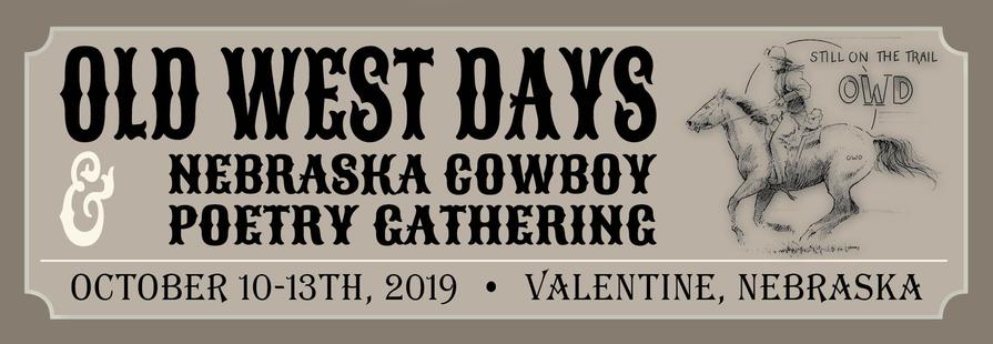 2019 Valentine Old West Days and Cowboy Poetry Gathering