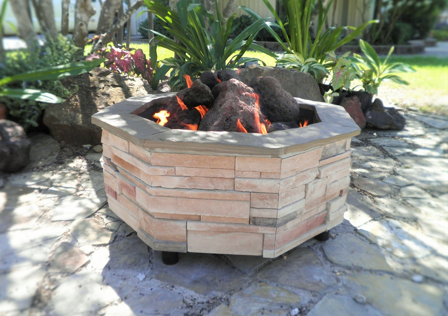 Mountain Ledge Fire Pit Firescapes Inc