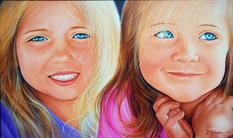 sam and sab heapps portrait painting