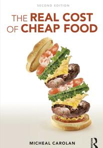 The Real Cost of Cheap Food Book Cover and Link to Purchase