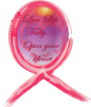 Pink Painted Ribbon Breast Cancer Designs