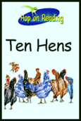 Hop On Reading Ten Hens by Laura Barr Sargent