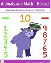 Preschool & K eBook 'Animal and Math' series #8: Subtraction with Single-Digit Numbers.