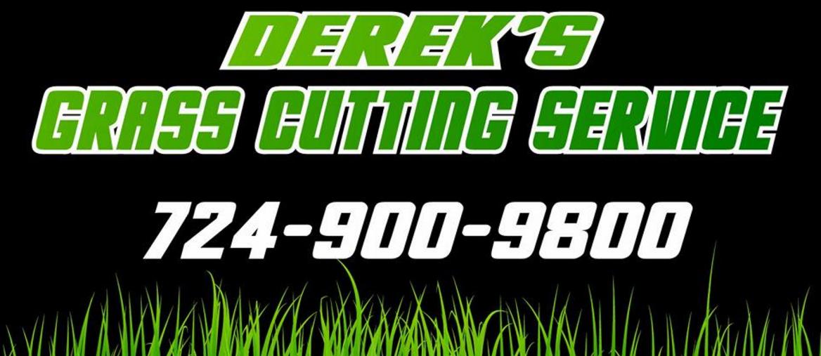 Dereks Grass Cutting Service Logo