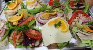 Danish open-faced sandwiches