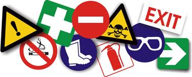 Image result for health safety and environment signs