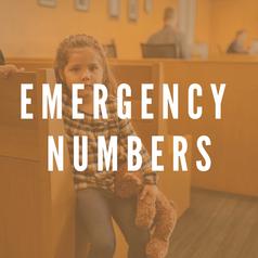 Resources: Emergency Numbers