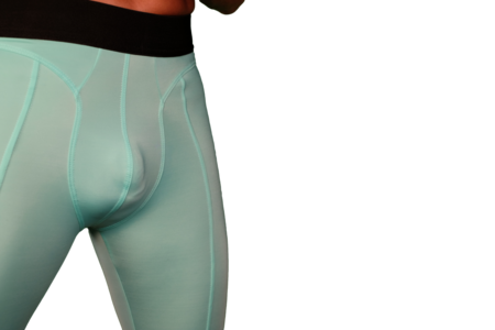 Femme and Bulge style tights for men