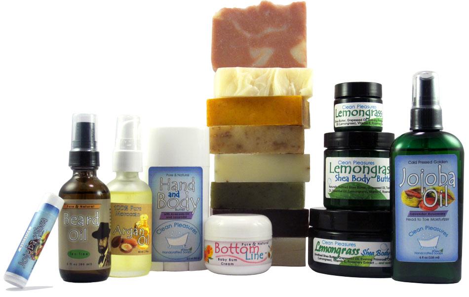 Clean Pleasures Product Line