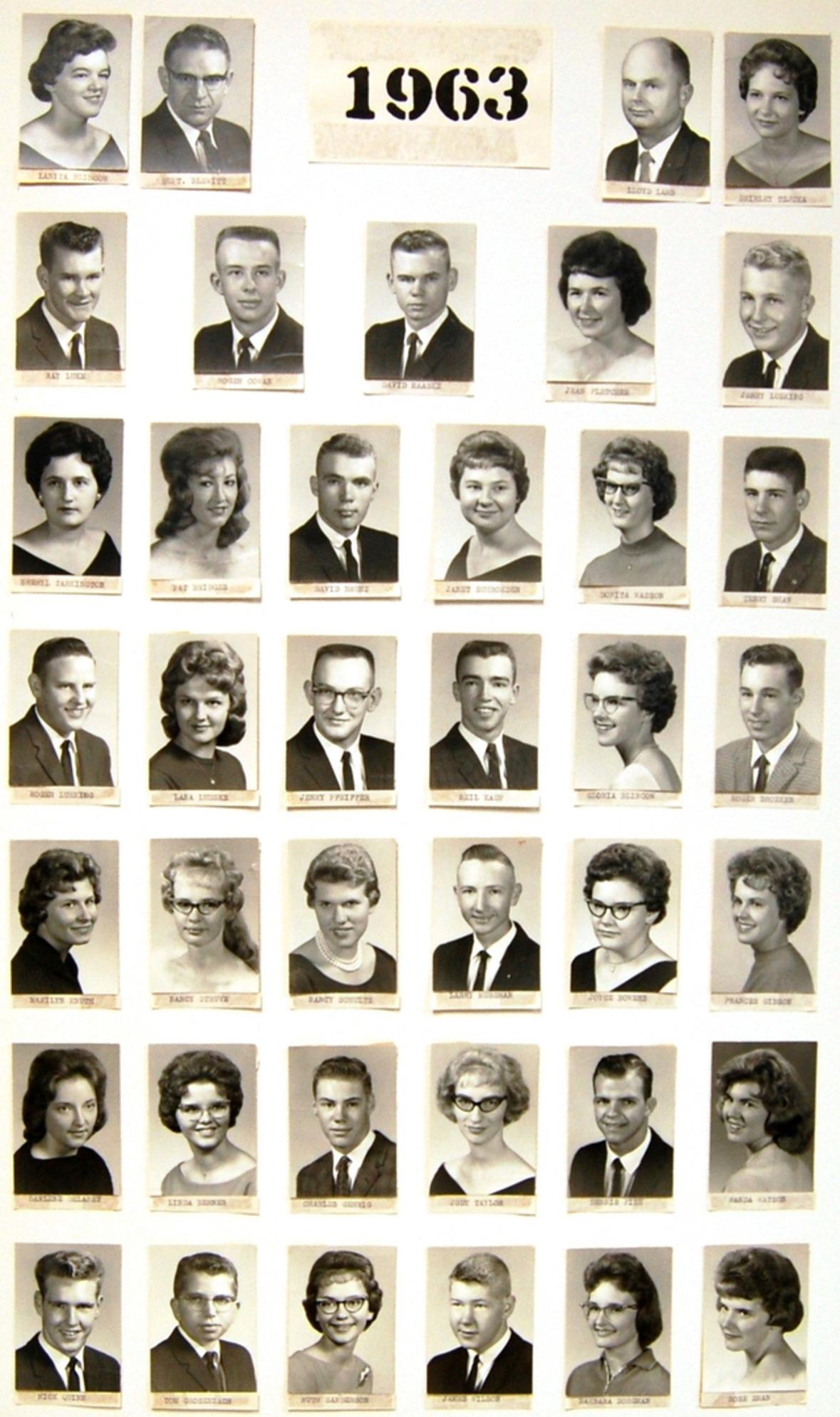 Oxford Nebraska High School Class Of 1963