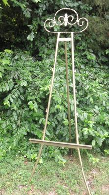 Gold vintage easel 59" tall for rent at Rent Your Event, LLC.