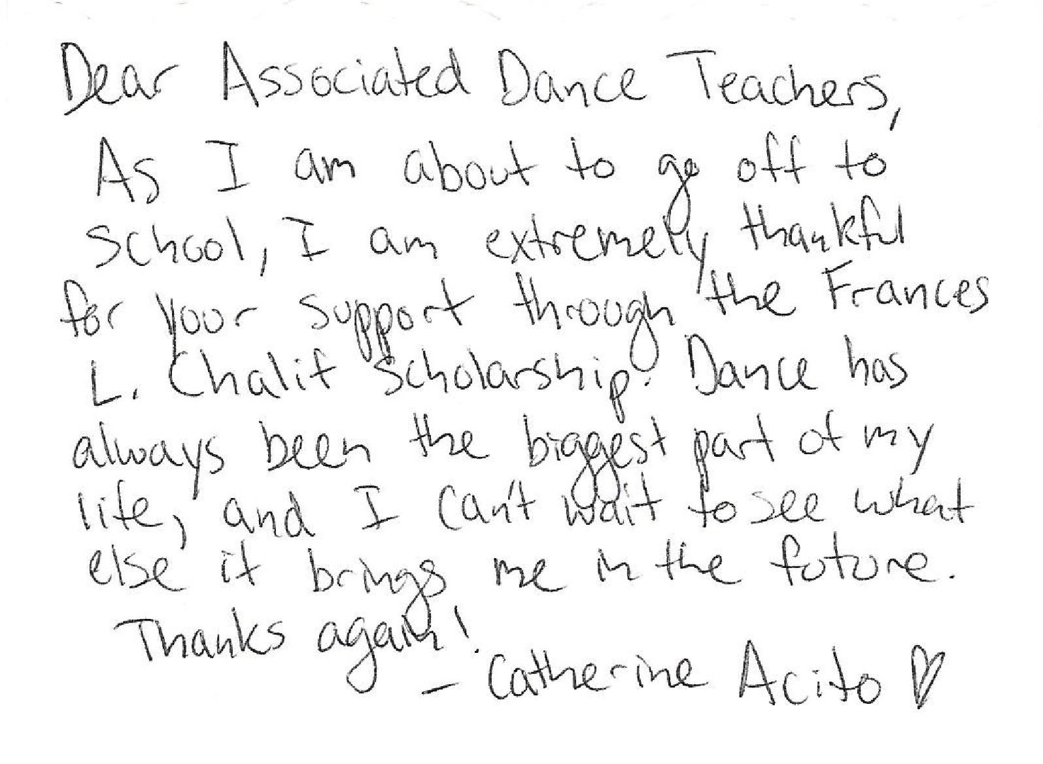 Thanks Giving Message To Dance Teacher