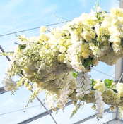 custom flower chandelier | GPCurtis