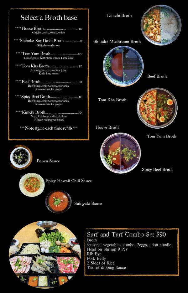 TK Shabu Shabu House Kona