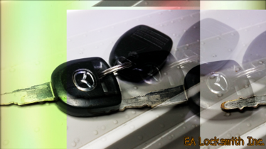 Mazda keys duplicated