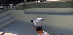 Our swimming pool contractor building a pool in Sarasota, FL
