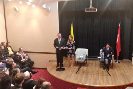Turkey, Colombia, Embassy of Colombia in Ankara, Ambassador Juan Alfredo Pinto