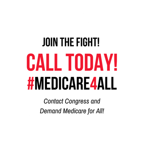 Click here to volunteer for #Medicare4All
