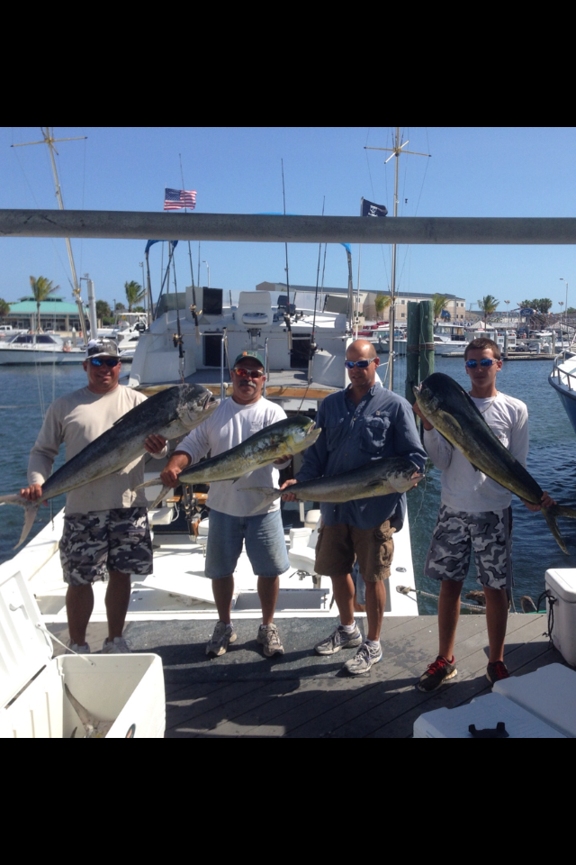 One of the 30 Mahi-Mani caught - Picture of Jolly Roger II, Key