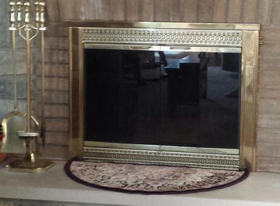 Picture of Fireplace glass