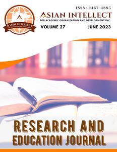Research and Education Journal Vol 27 June 2023