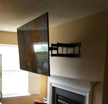 Tv Over Fireplace Mounting And Installation Services Charlotte Nc