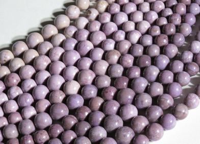 Purple Jade Beads