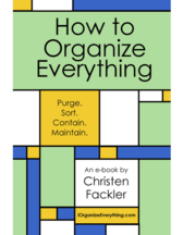 How To Organize Everything ebook
