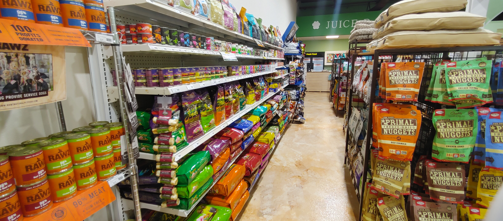 Closest pet food store best sale near me