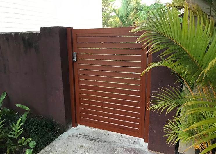 ISLAND RAILING & GATES LLC Gates Hawaii, Knotwood Gates